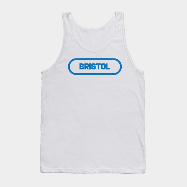 Bristol Of City Tank Top by AvoriseStudio